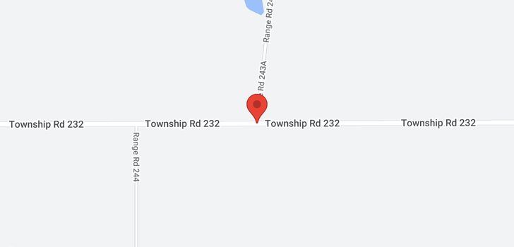 map of 251073 Township Road 232